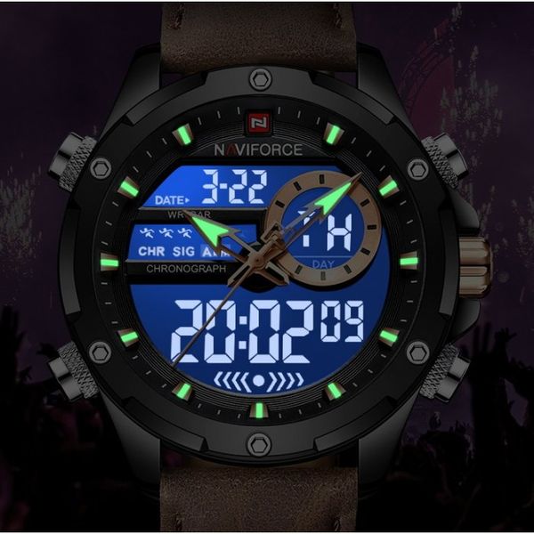 Чоловічий тактичний годинник Naviforce Pride 7723 фото