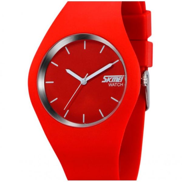 Годинник Skmei Rubber Red 9068R фото