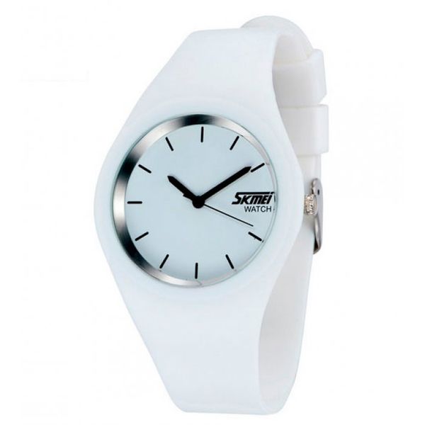 Годинник Skmei Rubber White 9068C фото