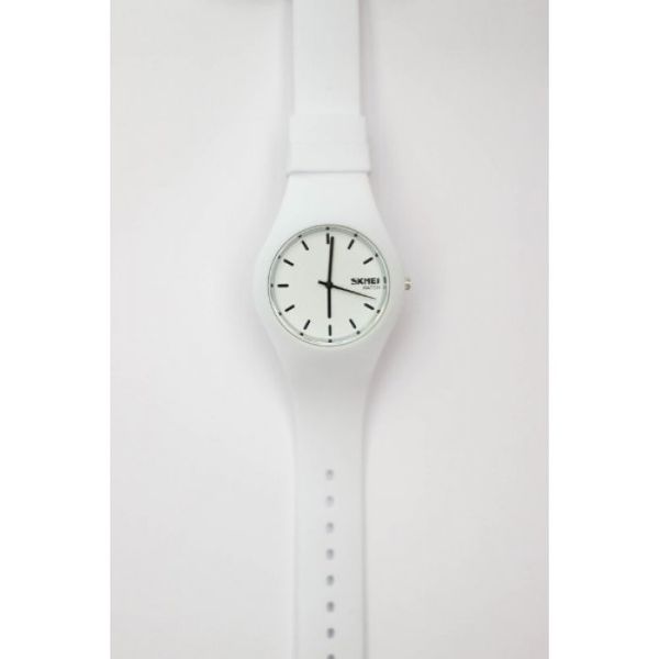 Годинник Skmei Rubber White 9068C фото